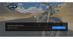 Desktop Screenshot of ladakhbikerental.com